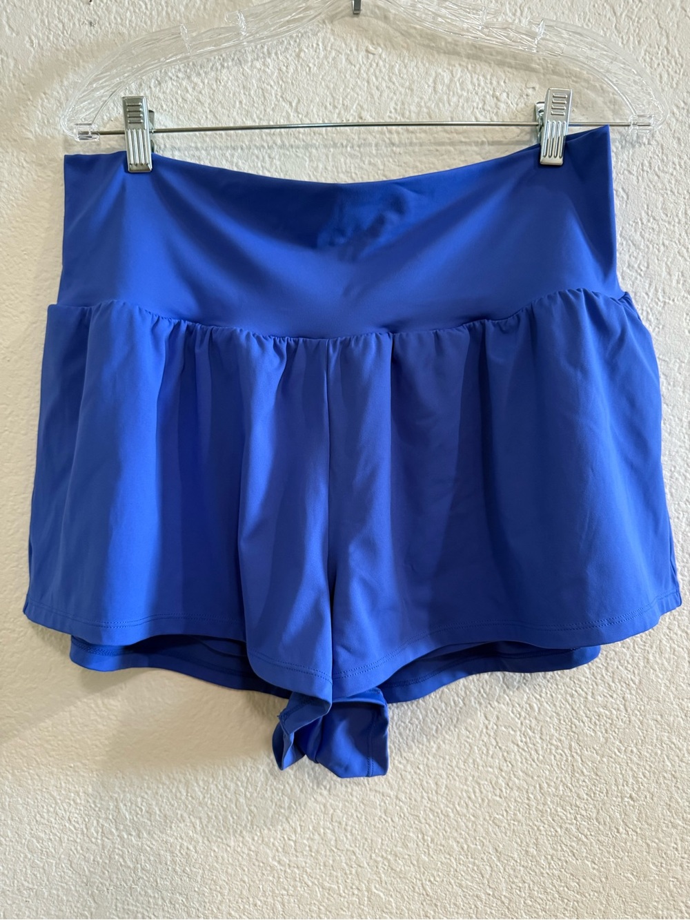 HALARA Royal Blue Swim Skirted Shorts Size 1X